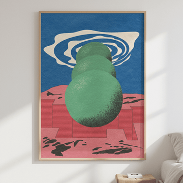 Strata and Swirl by Dusan Lilic wall - art - picture - poster