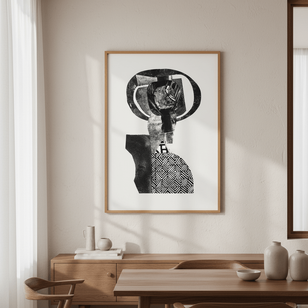 Study in Form 5 by Sven Reubens wall - art - picture - poster