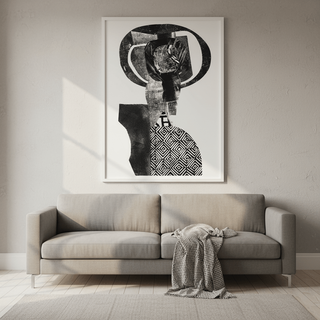 Study in Form 5 by Sven Reubens wall - art - picture - poster