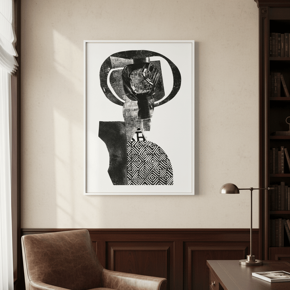 Study in Form 5 by Sven Reubens wall - art - picture - poster
