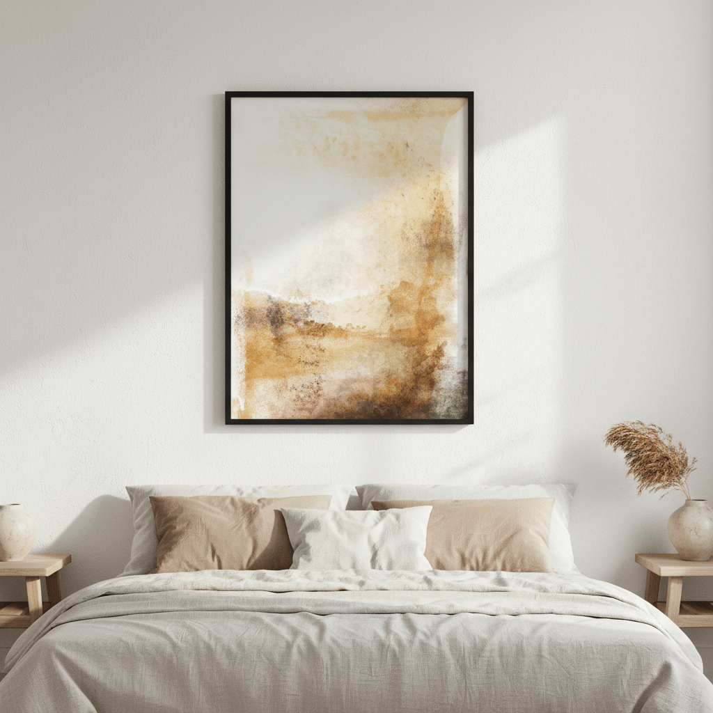 Summer Fields Abstract by Deer Muskeeter wall - art - picture - poster