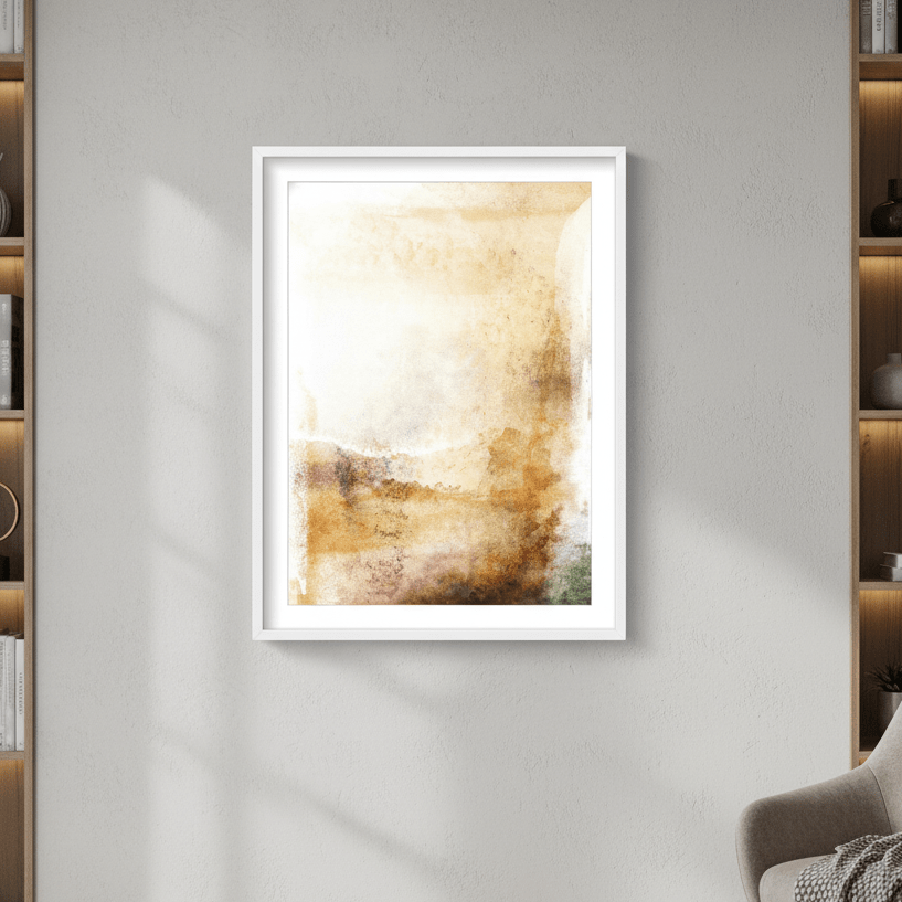 Summer Fields Abstract by Deer Muskeeter wall - art - picture - poster