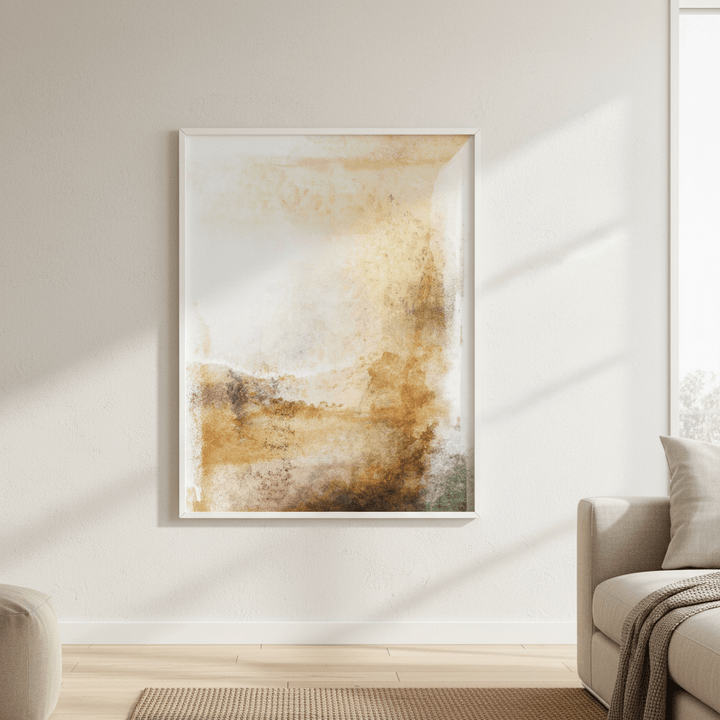 Summer Fields Abstract by Deer Muskeeter wall - art - picture - poster