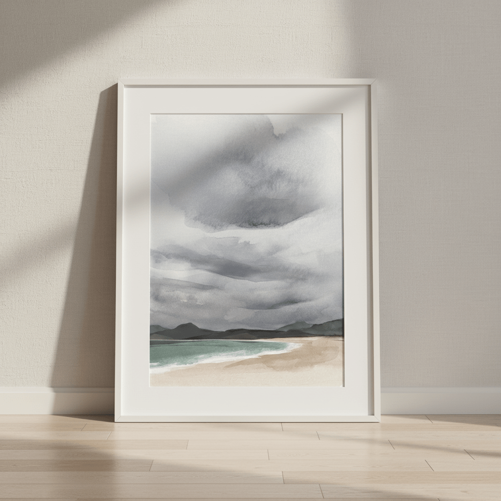 Summer Storm East Coast Tasmania by Deer Muskeeter wall - art - picture - poster
