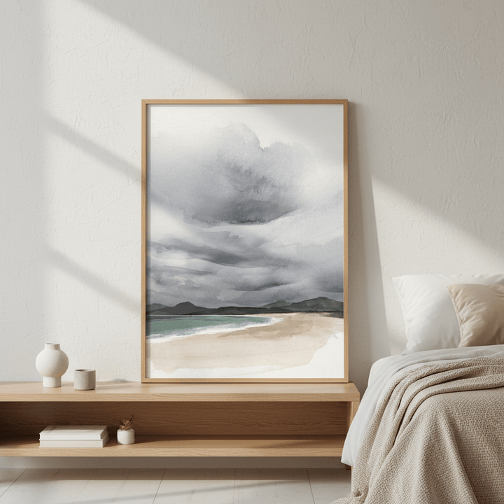 Summer Storm East Coast Tasmania by Deer Muskeeter wall - art - picture - poster