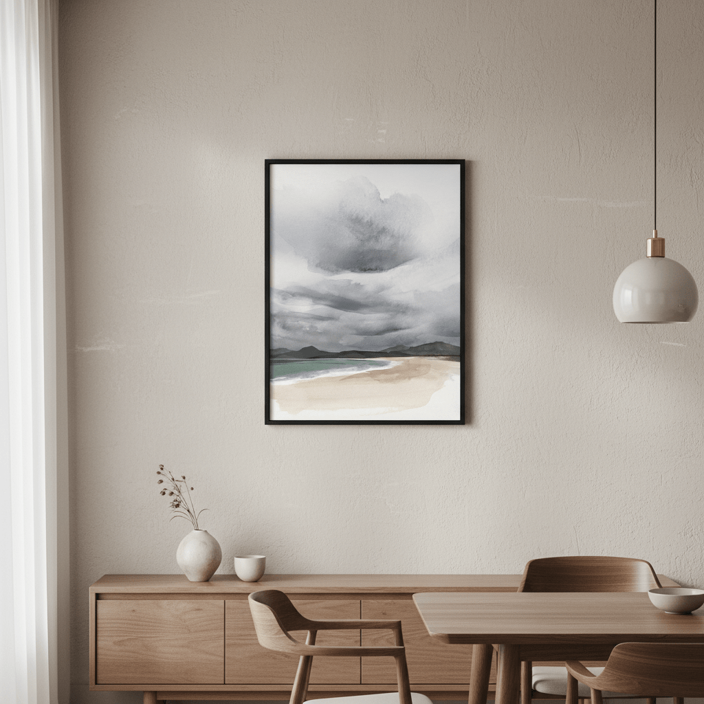 Summer Storm East Coast Tasmania by Deer Muskeeter wall - art - picture - poster