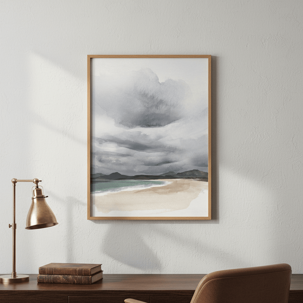 Summer Storm East Coast Tasmania by Deer Muskeeter wall - art - picture - poster