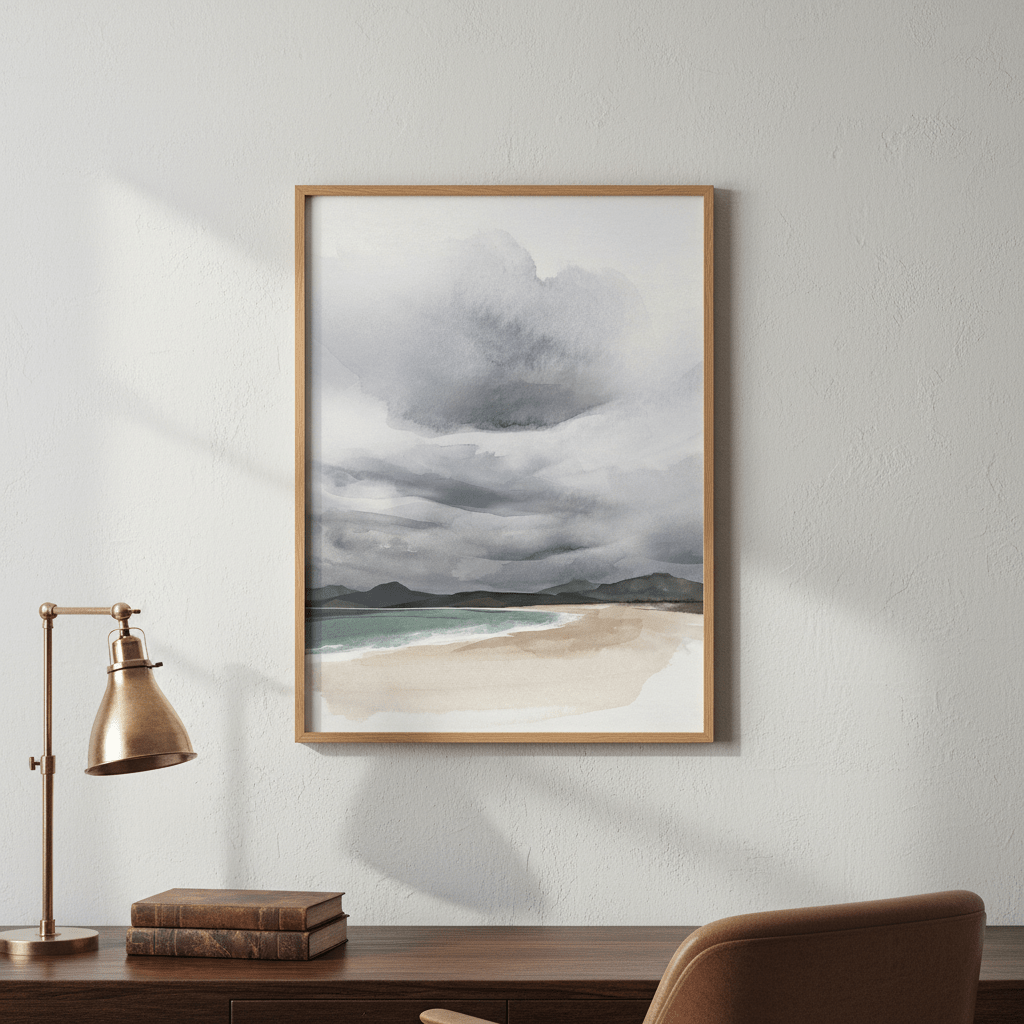 Summer Storm East Coast Tasmania by Deer Muskeeter wall - art - picture - poster