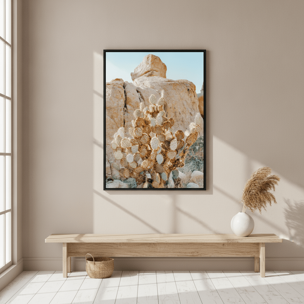 Summer Time Cactus Photograph wall-art-picture-poster