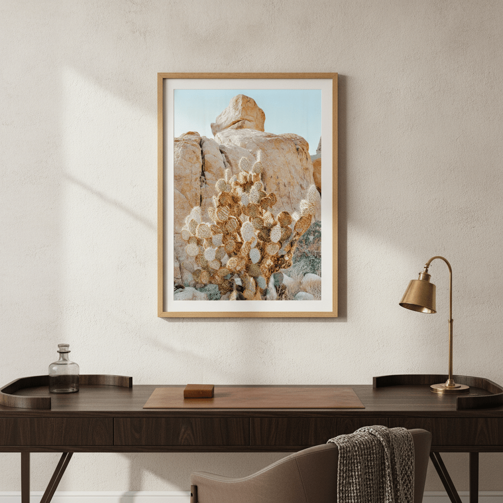 Summer Time Cactus Photograph wall-art-picture-poster