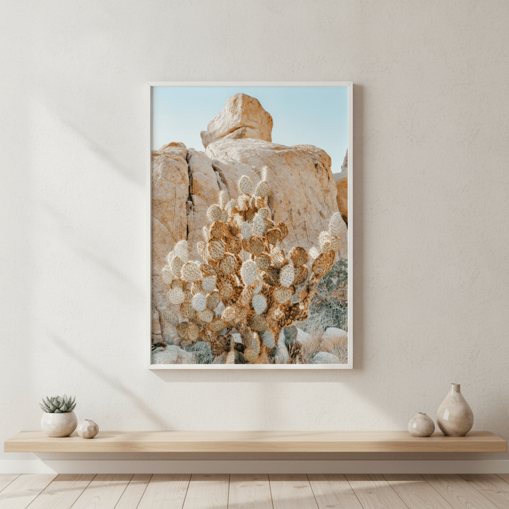 Summer Time Cactus Photograph wall-art-picture-poster