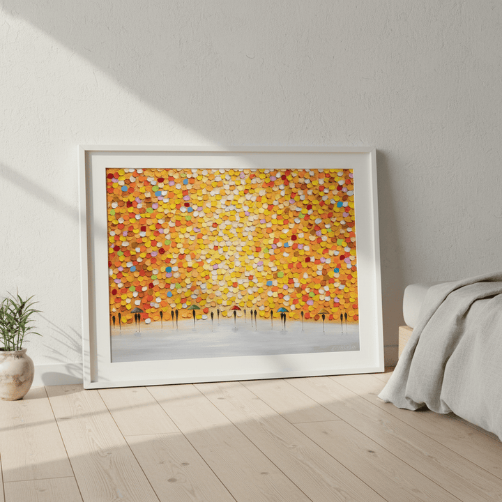 Summer Umbrellas by Ekaterina Ermilkina wall - art - picture - poster