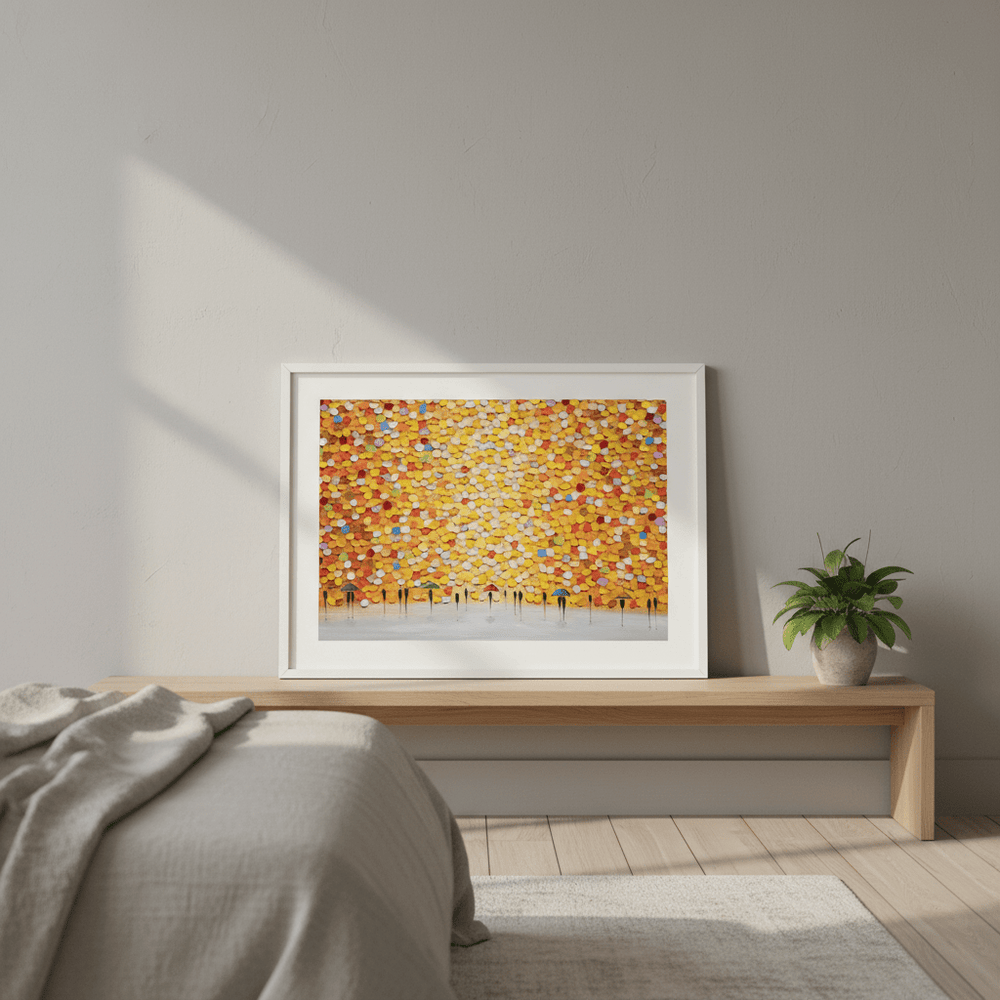 Summer Umbrellas by Ekaterina Ermilkina wall - art - picture - poster