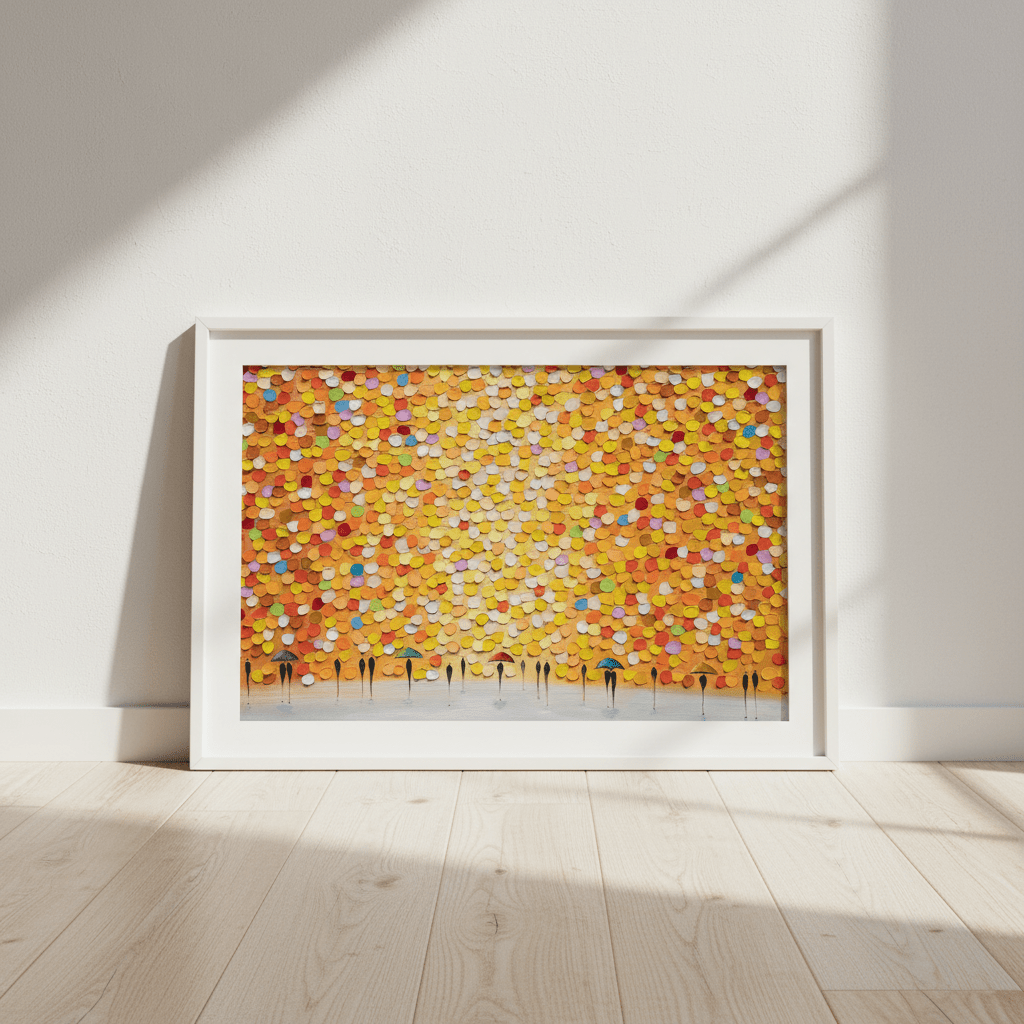 Summer Umbrellas by Ekaterina Ermilkina wall - art - picture - poster