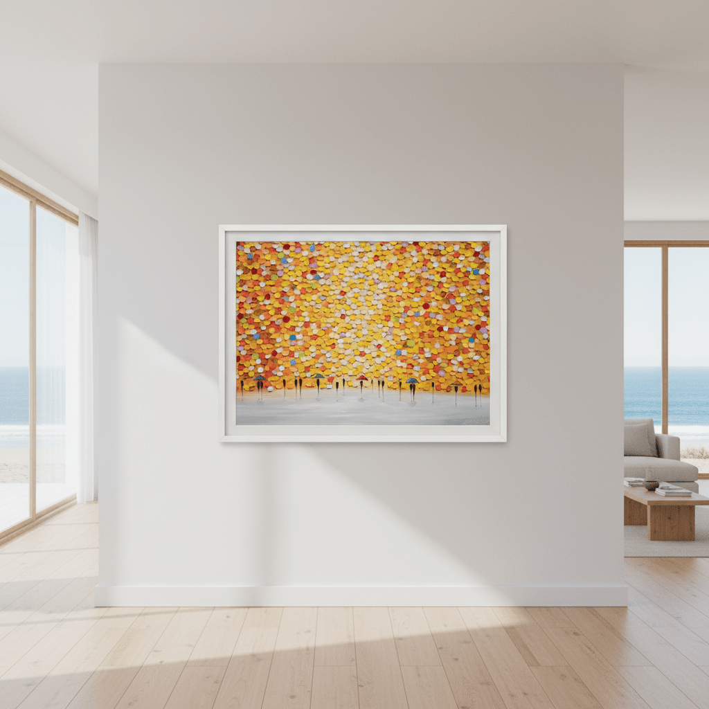 Summer Umbrellas by Ekaterina Ermilkina wall - art - picture - poster