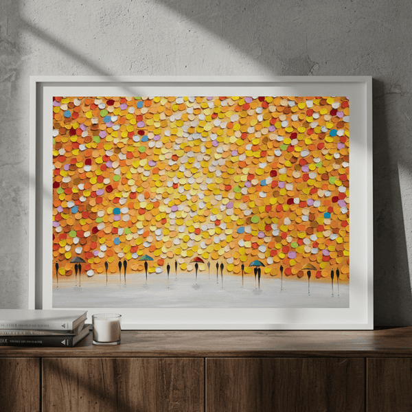 Summer Umbrellas by Ekaterina Ermilkina | Art & Canvas Print