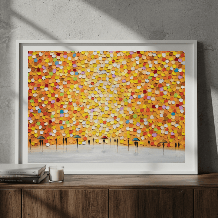 Summer Umbrellas by Ekaterina Ermilkina wall - art - picture - poster