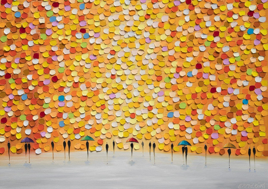 Summer Umbrellas by Ekaterina Ermilkina