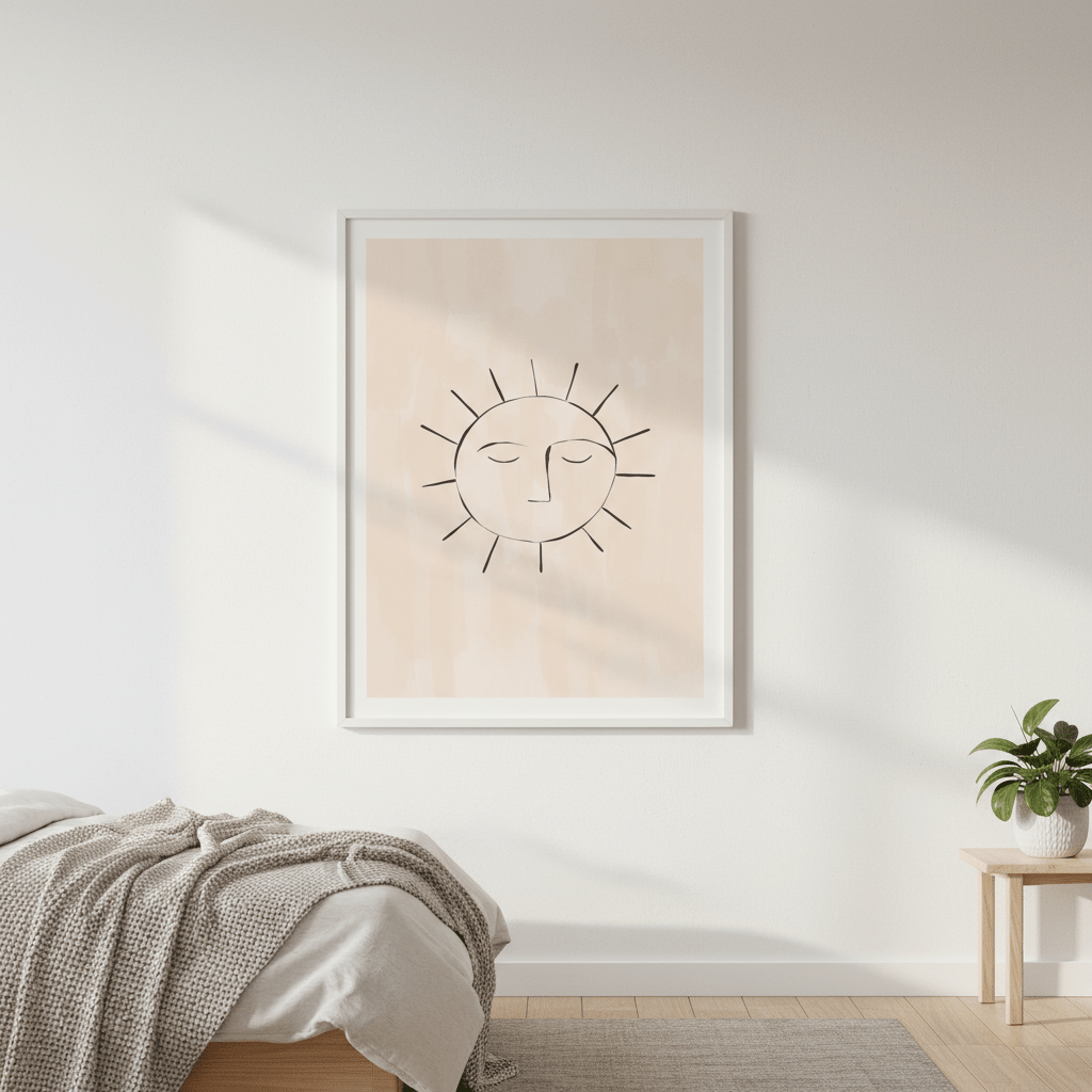 Sun by Ivy Green Illustrations wall - art - picture - poster