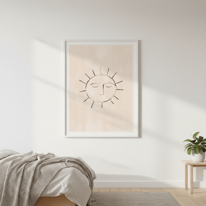 Sun by Ivy Green Illustrations wall - art - picture - poster