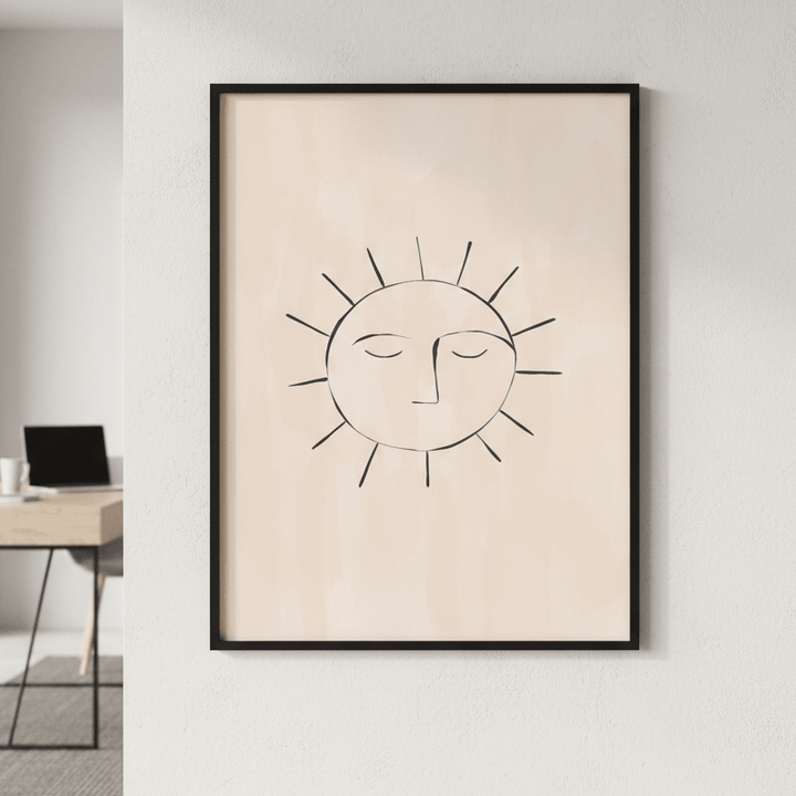 Sun by Ivy Green Illustrations wall - art - picture - poster