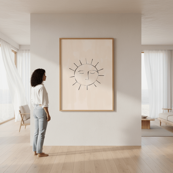 Sun by Ivy Green Illustrations wall - art - picture - poster
