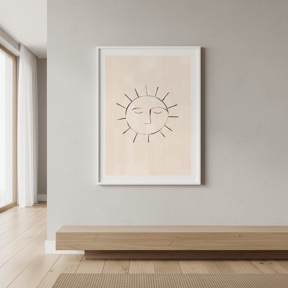 Sun by Ivy Green Illustrations wall - art - picture - poster