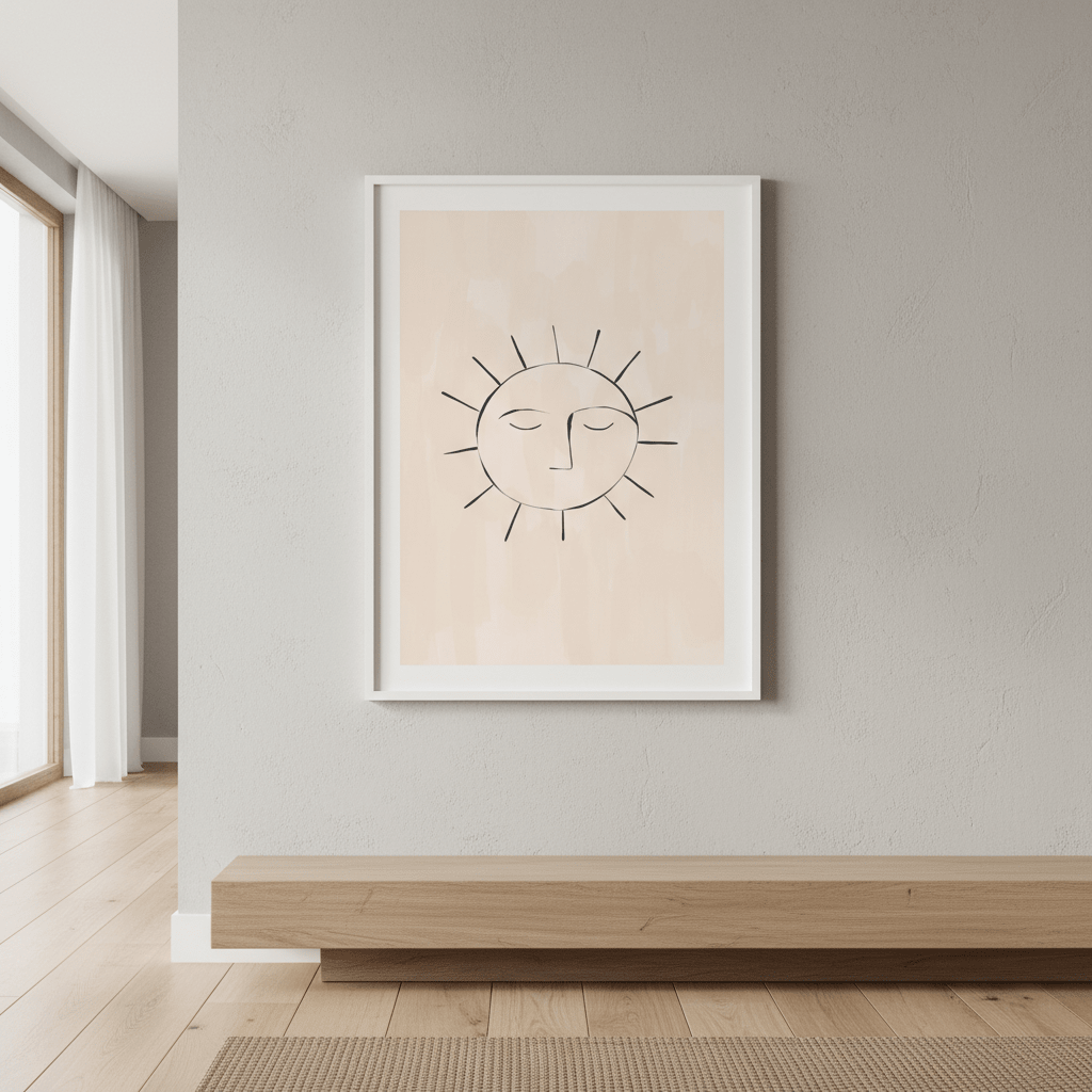 Sun by Ivy Green Illustrations wall - art - picture - poster