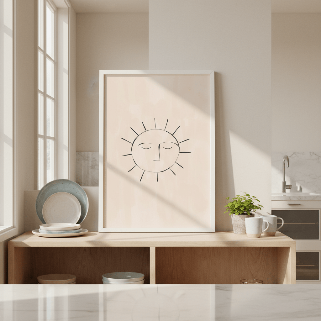 Sun by Ivy Green Illustrations wall - art - picture - poster