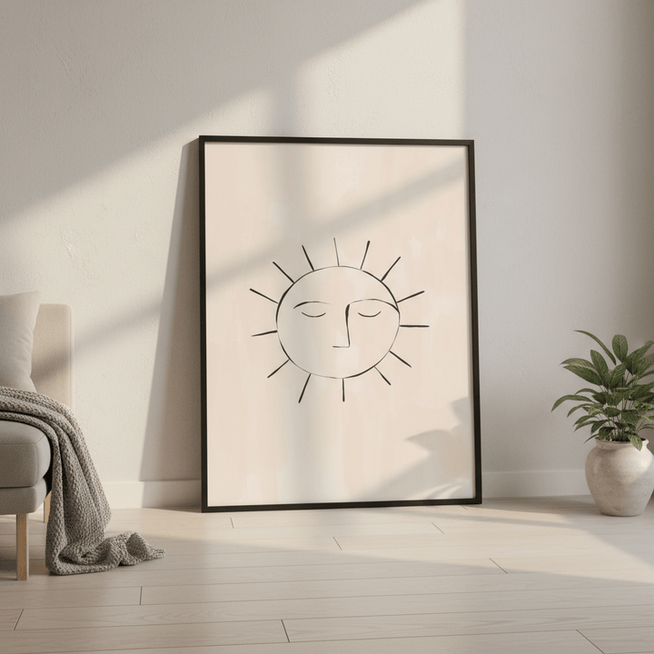 Sun by Ivy Green Illustrations wall - art - picture - poster