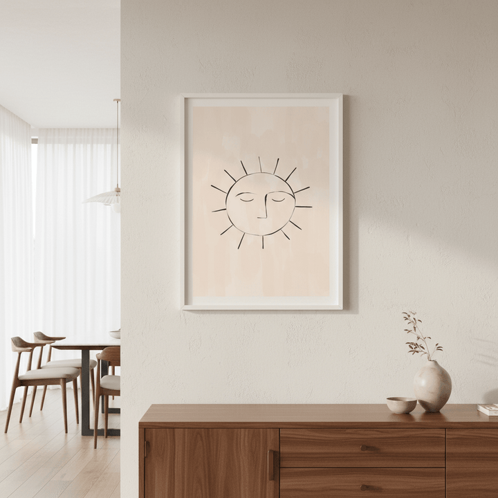 Sun by Ivy Green Illustrations wall - art - picture - poster