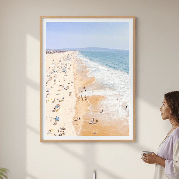 Sun-Drenched Swell by Richard Podgurski | Art & Canvas Print
