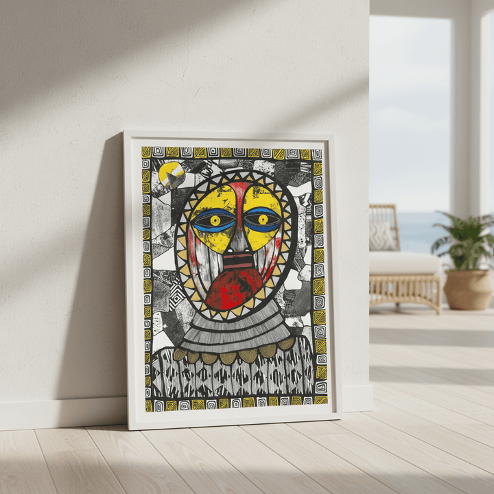 Sun Mask by Sven Reubens wall - art - picture - poster