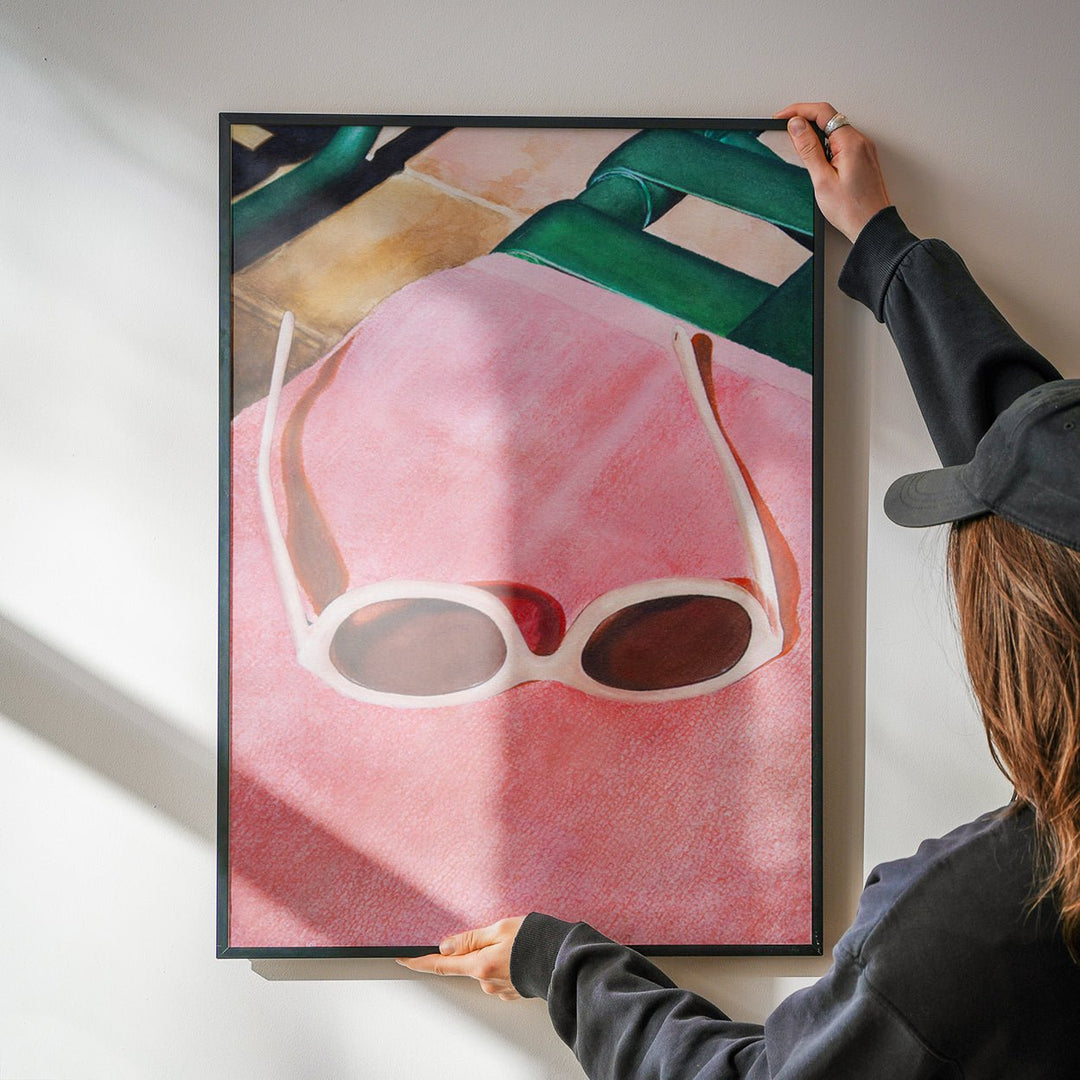 Sunglasses by Julia Ockert wall - art - picture - poster