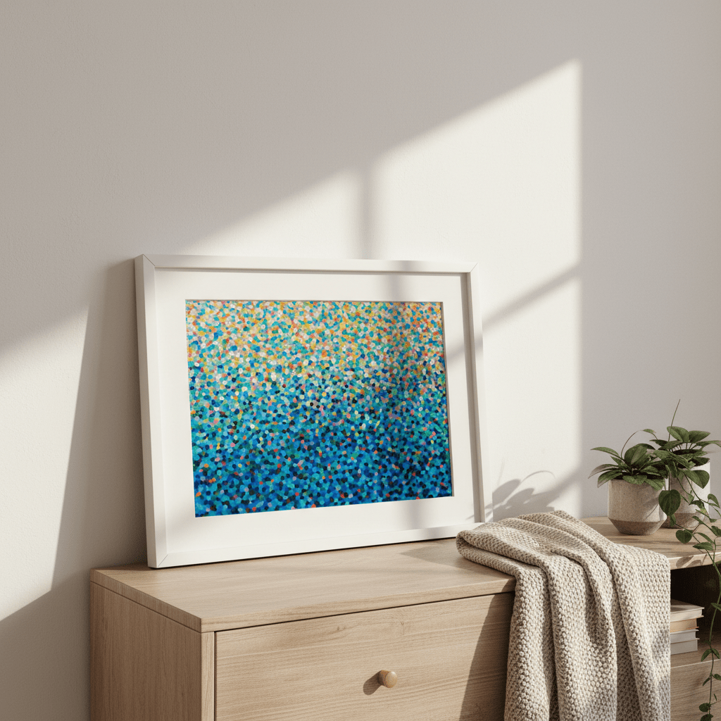 Sunlight on the Sea Landscape by Katherine Spiller wall - art - picture - poster