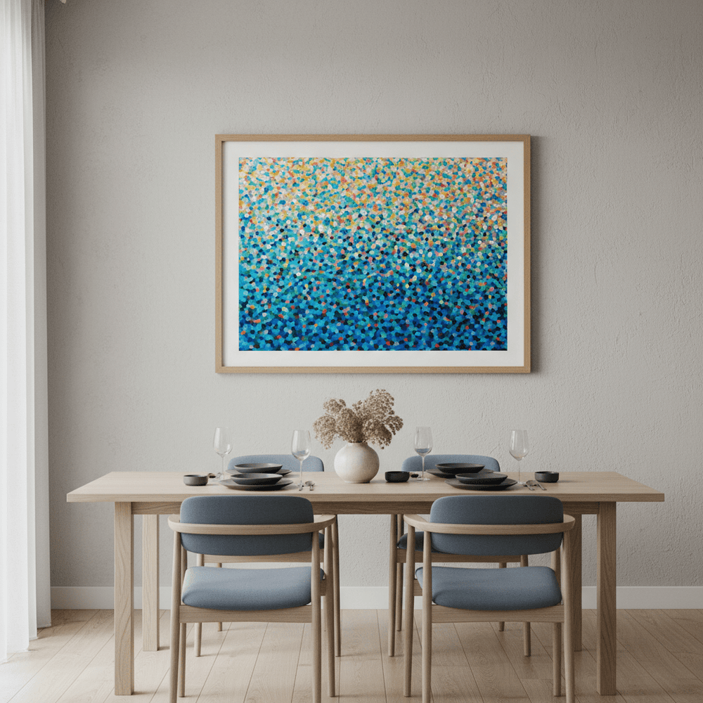 Sunlight on the Sea Landscape by Katherine Spiller wall - art - picture - poster