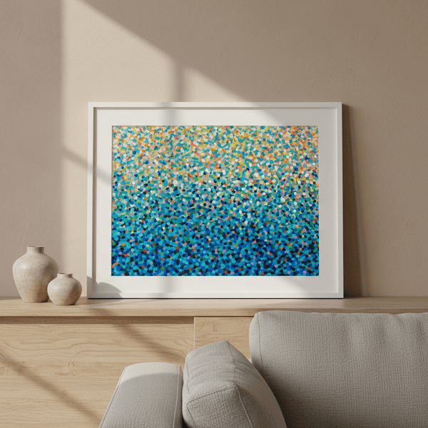 Sunlight on the Sea Landscape by Katherine Spiller