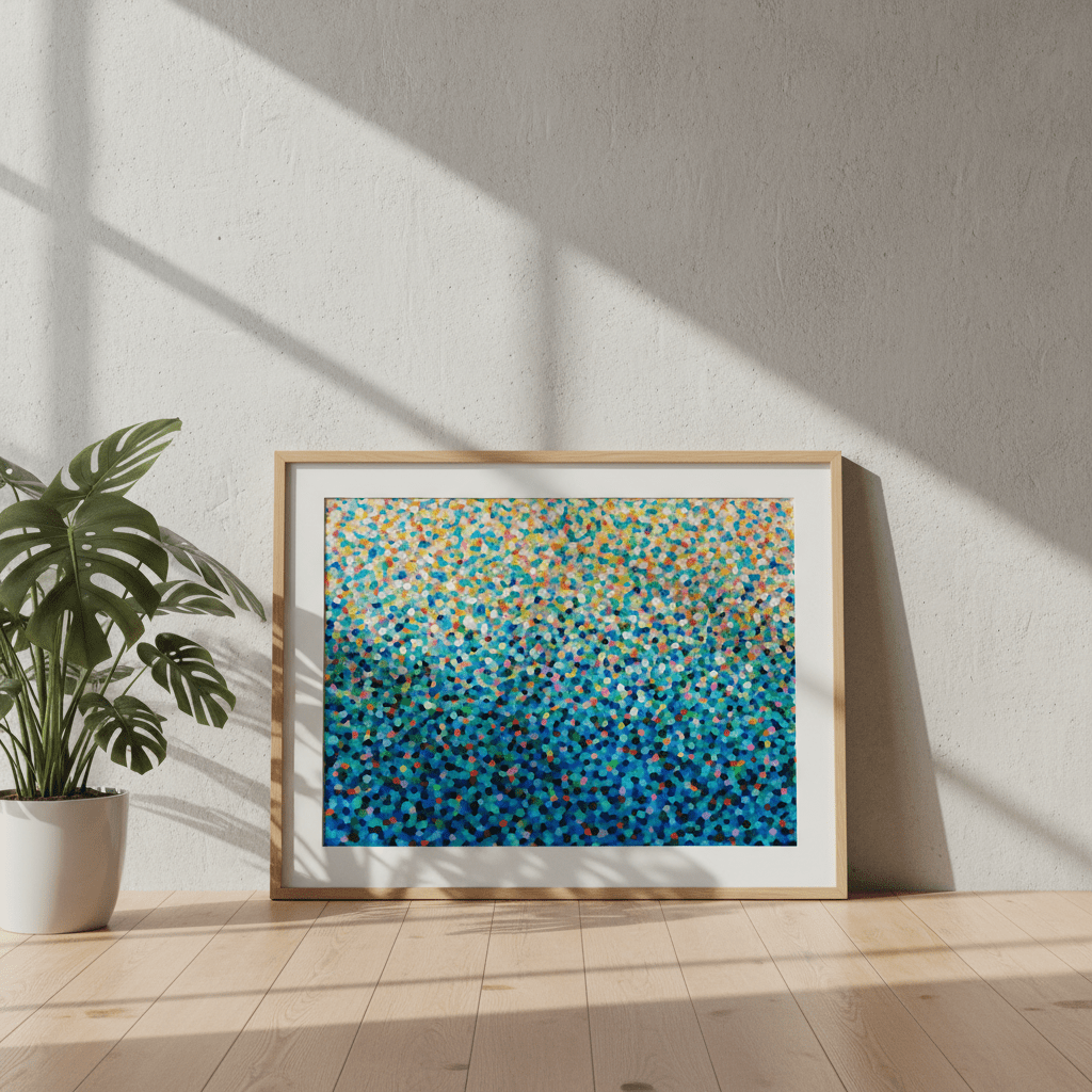 Sunlight on the Sea Landscape by Katherine Spiller wall - art - picture - poster