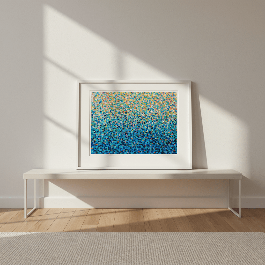 Sunlight on the Sea Landscape by Katherine Spiller wall - art - picture - poster