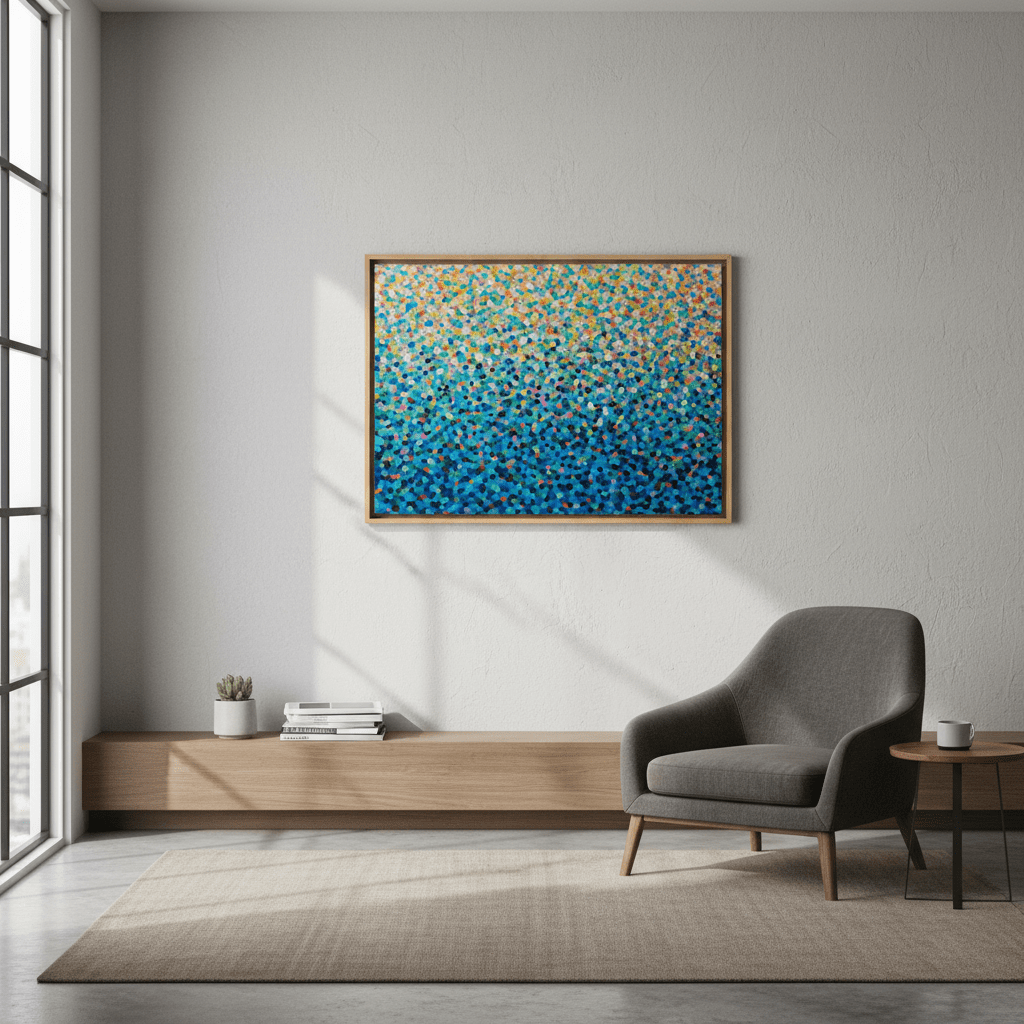 Sunlight on the Sea Landscape by Katherine Spiller wall - art - picture - poster