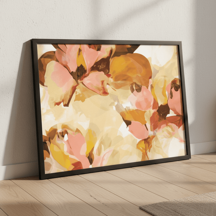 Sunny Floral by Deer Muskeeter wall - art - picture - poster
