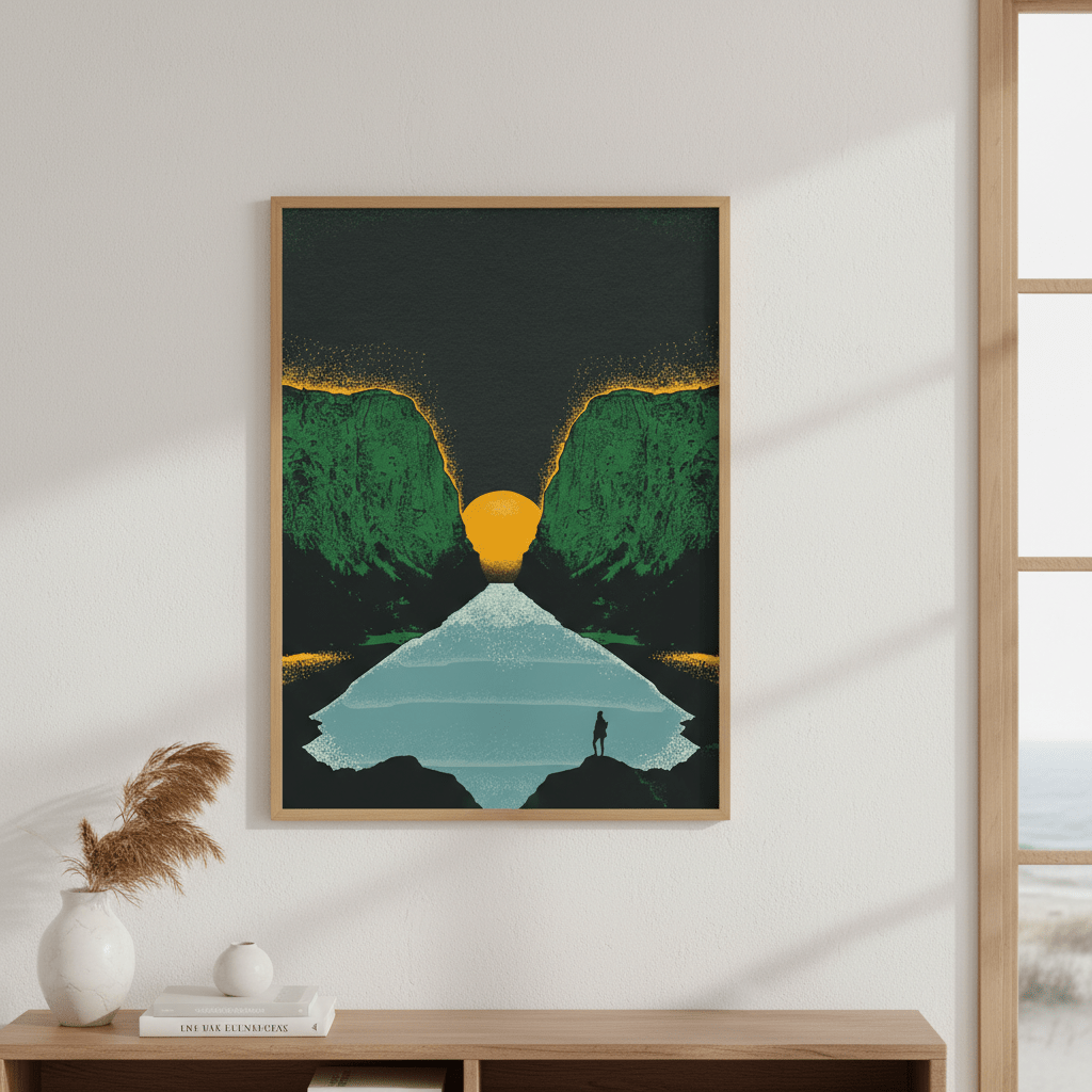 Sunrise by Dusan Lilic wall - art - picture - poster