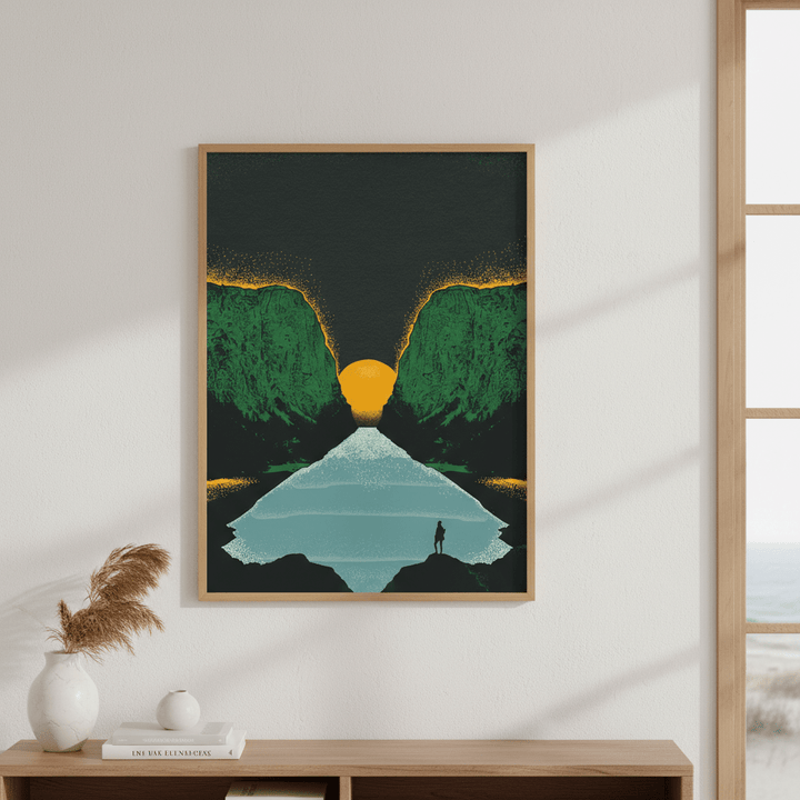 Sunrise by Dusan Lilic wall - art - picture - poster