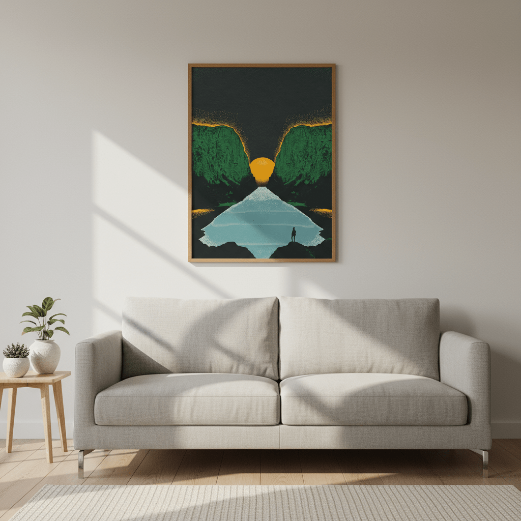 Sunrise by Dusan Lilic wall - art - picture - poster