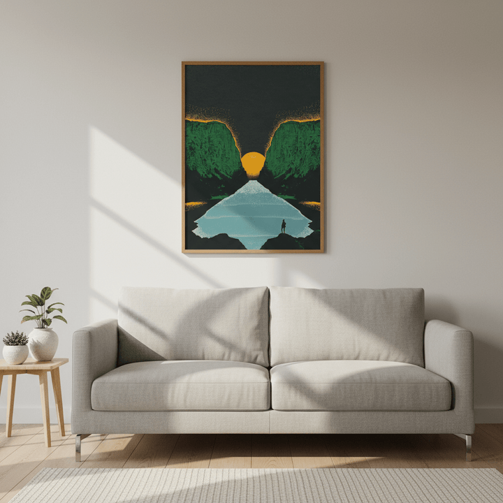 Sunrise by Dusan Lilic wall - art - picture - poster