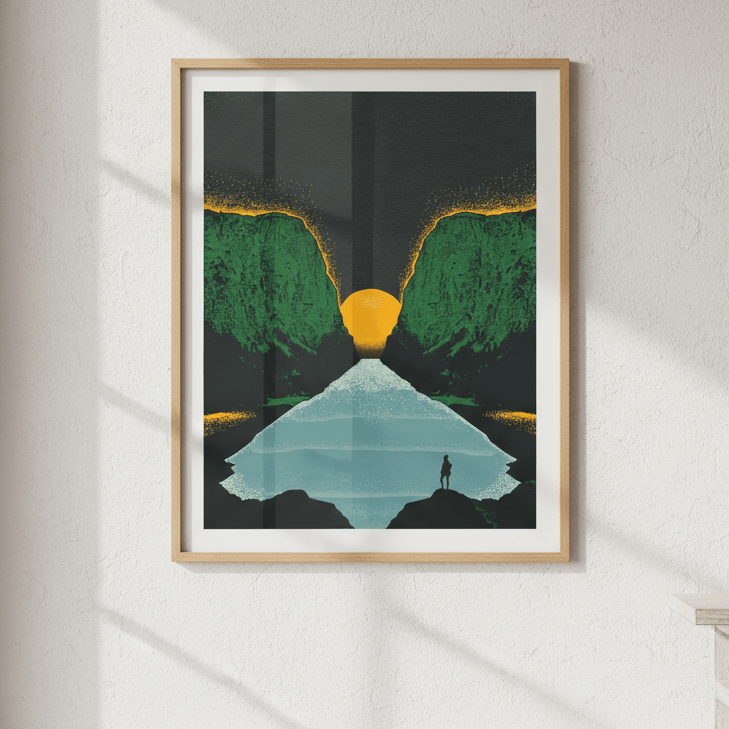 Sunrise by Dusan Lilic wall - art - picture - poster