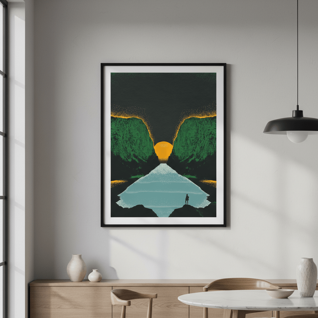 Sunrise by Dusan Lilic wall - art - picture - poster