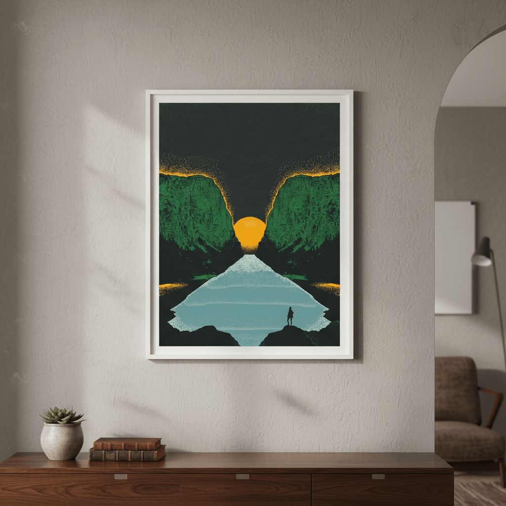 Sunrise by Dusan Lilic wall - art - picture - poster