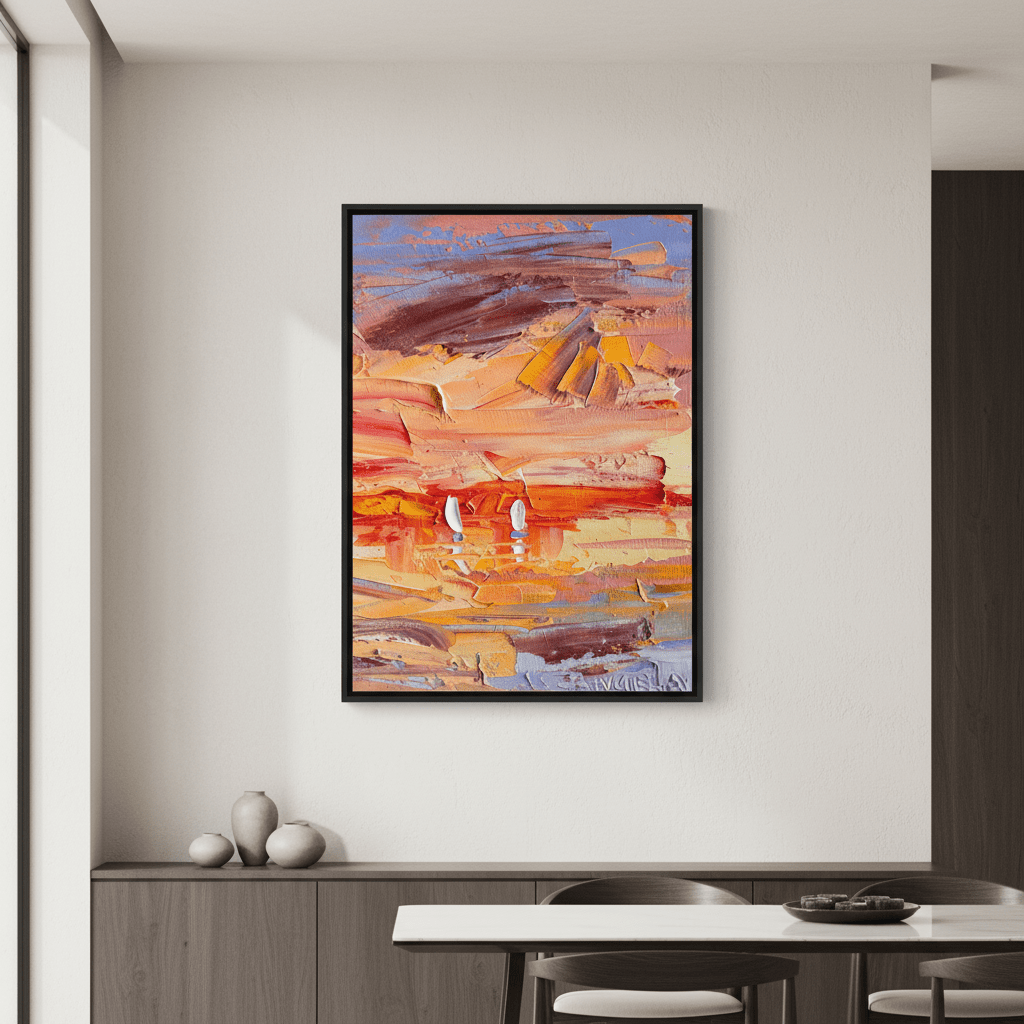 Sunset Duet by Angela Hawkey wall - art - picture - poster