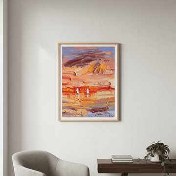 Sunset Duet by Angela Hawkey wall - art - picture - poster